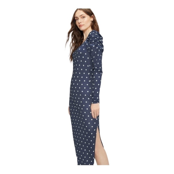 TED Baker Meegwin Ditsy Spot Jersey Dress - Picture 2 of 14